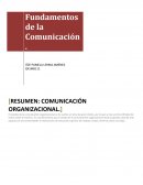 COMUNICACION ORGANIZACIONAL...