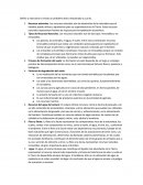 Definir y mencionar si existe un problema ético relacionado y cual es.