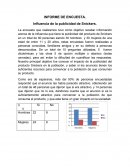 Influencia de la publicidad de Snickers..