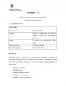 Prueba para la Evaluación de la Competencia Matemática