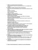 Definir el concepto de toma de decisiones R=Identificación y elección de soluciones que lleven a un resultado final deseado
