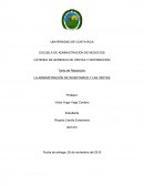 LA ADMINISTRACIÓN DE INVENTARIOS Y LAS VENTAS