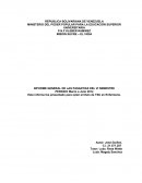 INFORME GENERAL DE LAS PASANTIAS DEL VI SEMESTRE