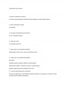 Cuestionario de los Aztecas.