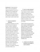 En este artículo se habla un poco lo que significa la ingeniería ambiental en forma de un pantallazo de lo que significa esto para nuestro estudio, también se define lo que es el medio ambiente y lo importante que significa cuidarlo y darle el mejor us