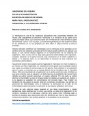 Resumen y enlace de la presentación