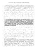 El pensamiento crítico como la base para una educación formativa.