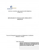 ESCUELA NACIONAL DE CAPACITACIÓN PERSONAL (ENDECAP) DIPLOMADO EN CONCILIACION, MEDIACIÓN Y ARBITRAJE
