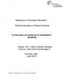 Libro: La escuela y la lucha por la ciudadanía