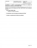 ACTIVIDAD 3.1. Auditar la documentación del Proceso de Limpieza de habitaciones conforme a la UNE 182001:2008.