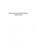 Planeacion estrategica de un restaurante.