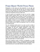 Franz Mayer World Press Experiencia en el museo.