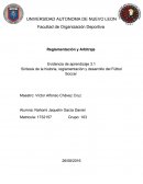 Reglamento de soccer.