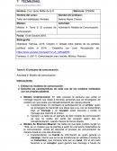 El proceso de comunicación.