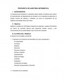 Contrato de servicio de auditoria