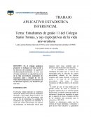 TRABAJO APLICATIVO ESTADISTICA INFERENCIAL