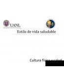 Reporte estilo de vida saludable.