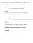 RECUPERACION PARA EL RIO SAN FRANCISCO.