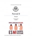 Tema a desarrollar: “La legalización del aborto: libre, seguro y gratuito.”