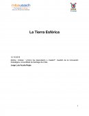La Tierra Esférica
