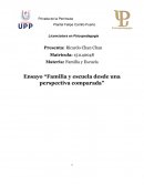 Familia y Escuela Desde una Perspectiva Comparada