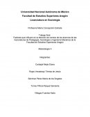 Factores que influyen en la elección de carrera de los alumnos.