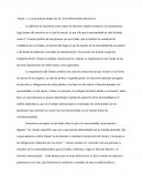 LA NACIONALIDAD EN EL ENTORNO DIPLOMÁTICO.