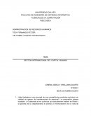 GESTION INTERNACIONAL DEL CAPITAL HUMANO