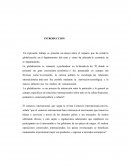 En el presente trabajo se presenta un ensayo sobre el impacto que ha tenido la globalización en el departamento del cesar y como ha afectado la economía en el departamento.