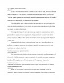 Códigos de ética profesionales.