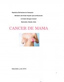 Cancer de mama. En los últimos años, la incidencia del cáncer de mama ha aumentado, sobre todo en las mujeres en la edad media de su vida.