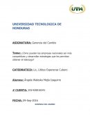 Cómo pueden las empresas nacionales ser más competitivas y desarrollar estrategias que les permitan obtener el liderazgo?