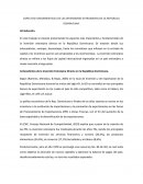 ASPECTOS FUNDAMENTALES DE LAS INVERSIONES EXTRANJERAS EN LA REPÚBLICA DOMINICANA.