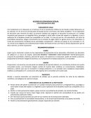 Acuerdo de convivencia escolar. Ciclo escolar 2015-2016