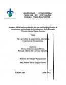 Impacto de la implementación de una red inalámbrica en la enseñanza-aprendizaje de los alumnos de la Escuela Primaria Jesús Reyes Heroles