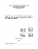 CONFORMACION DEL COMITE DE JUSTICIA COMUNITARIA, A TRAVES DEL CONSEJO COMUNAL EZEQUIEL ZAMORA I, SECTOR LA ESPERANZA Y CASA-COIMA, PARROQUIA BUENAVENTURA FREITEZ DEL MUNICIPIO CRESPO ESTADO LARA