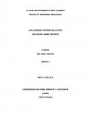Principalmente la realización de este proyecto consistió en conocer una de las principales fallas de la actividad minera, en este caso, la falta de mantenimiento de los equipos en especial del MALACATE EXTERNO