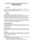 Comparación de métodos de detección para inspecciones de requerimientos de software: