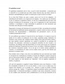 El capitalismo actualmente está en crisis, ya que la visión mercantilista y consumista que se desarrolló en la sociedad para que dicho sistema funcione hace que dicho sistema no permita la sustentabilidad que requiere el mundo para su supervivencia en