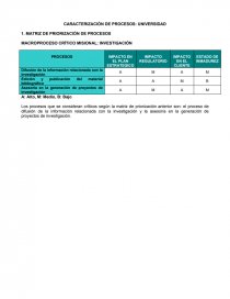 MACROPROCESO CRÍTICO MISIONAL: INVESTIGACIÓN.. Página 1