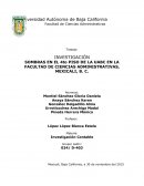 SOMBRAS EN EL 4to PISO DE LA UABC EN LA FACULTAD DE CIENCIAS ADMINISTRATIVAS, MEXICALI, B. C..