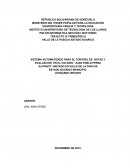 MINISTERIO DEL PODER POPULAR PARA LA EDUCACIÓN UNIVERSITARIA CIENCIA Y TECNOLOGIA.