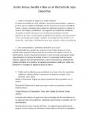 UNDER ARMOUR ESTRATEGIA DE NEGOCIO.