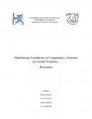 Manufactura integrada por computadora.