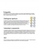 Velocidad o exposición.