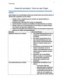 Teoria de Jean Piaget Ib Psicologia
