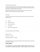 Balance de pedido y parte