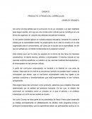 PRODUCTO O PRAXIS DEL CURRICULUM.