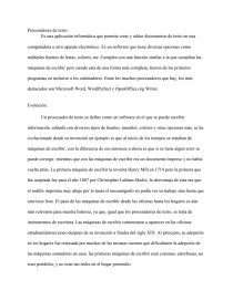 Procesadores de texto.. Página 1