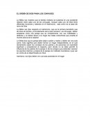 EL ORDEN DE DIOS PARA LOS CONYUGES